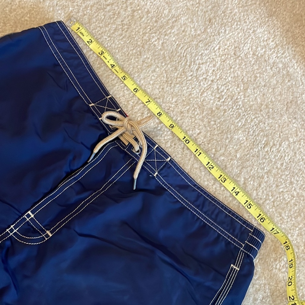 Polo Ralph Lauren Navy Blue Cargo Pocket Swim Trunks Mens Size Large - Picture 6 of 7